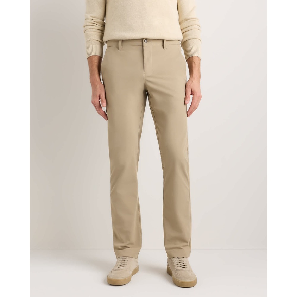 Quince Mens Ultimate Commuter Pants 34x30 Sand Dune Beige Chino Work Travel